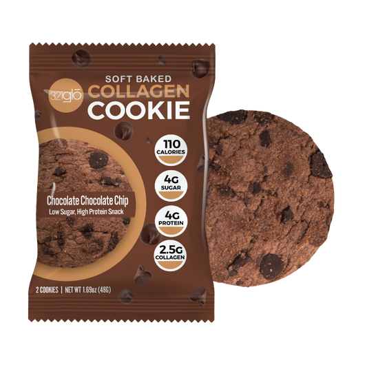 Collagen Double Chocolate Chip Cookies