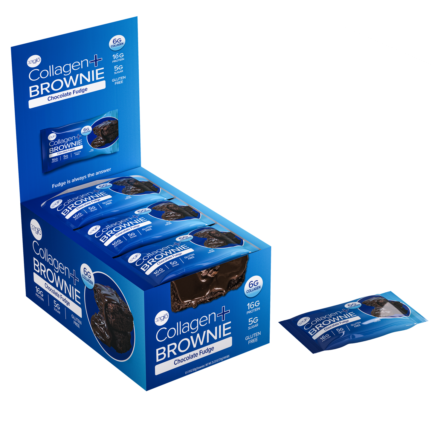 Chocolate Fudge Collagen + Brownie
