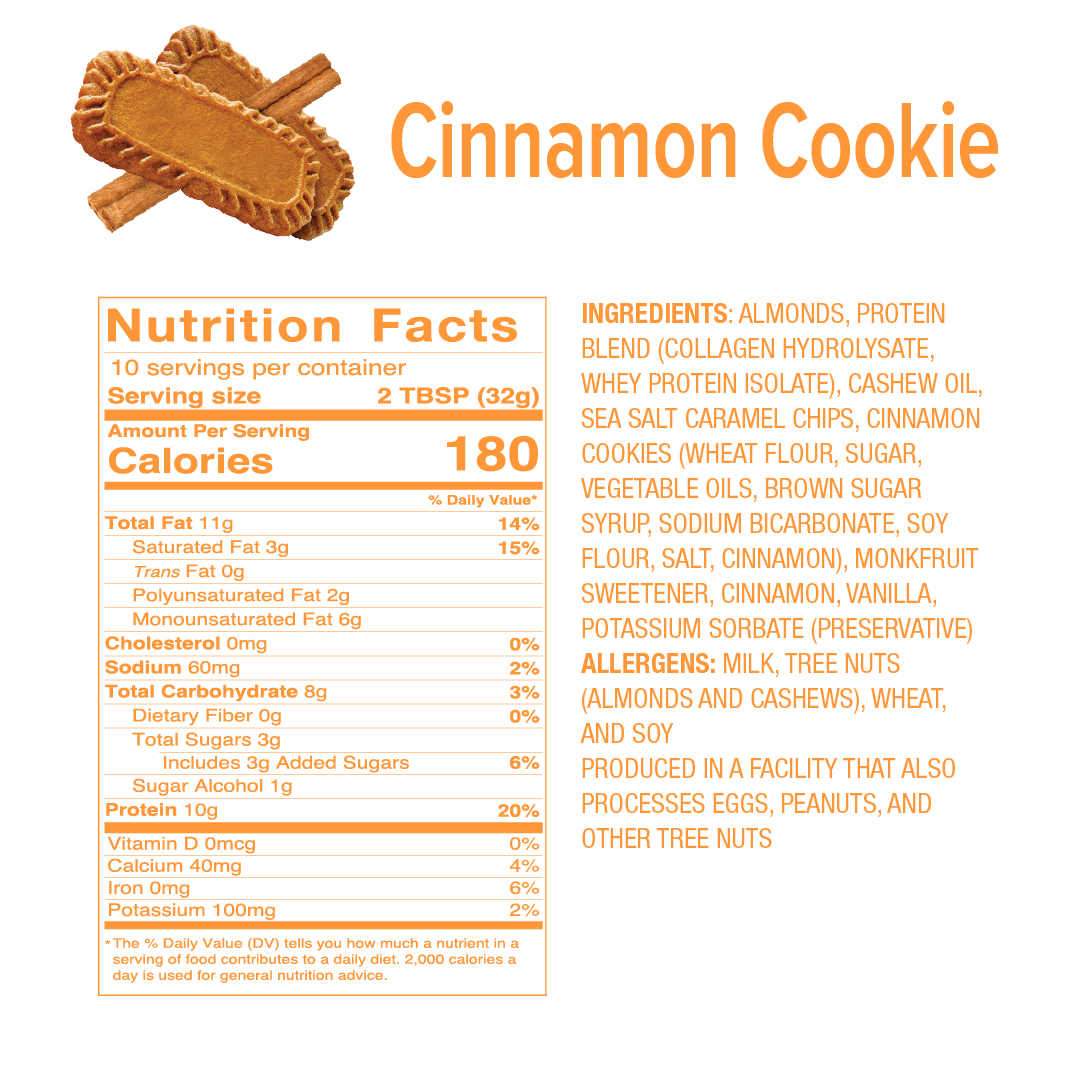 Cinnamon Cookie Nut Butter Frosting