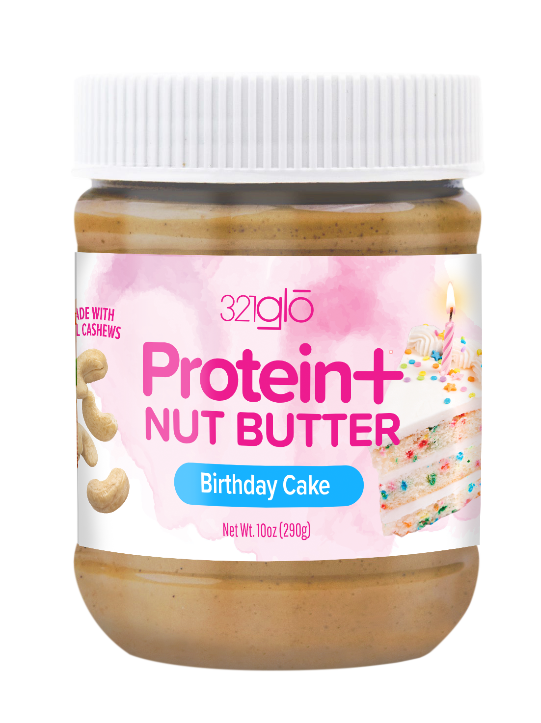 Birthday Cake Nut Butter Frosting (Free)