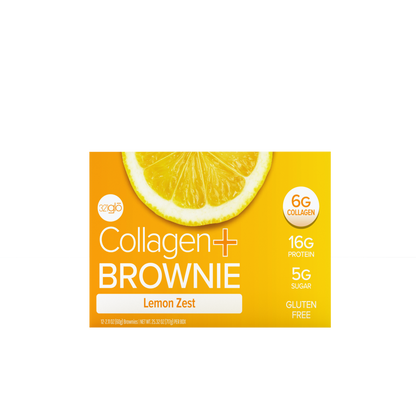 Lemon Zest Collagen + Brownie